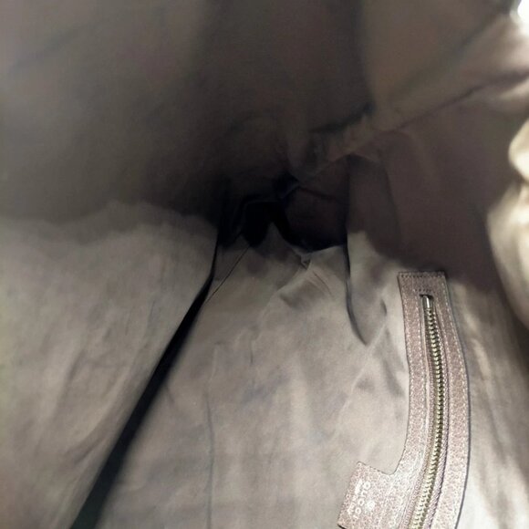 Gucci BackPack Bag Brown PVC 600-082125 - Picture 9 of 13